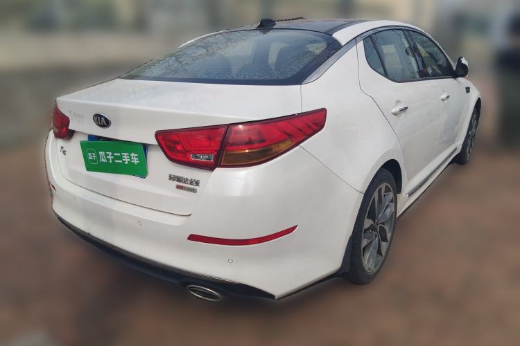 Used Kia K5 2014 2.0L Automatic LUXURY Rear Right 45 Deg