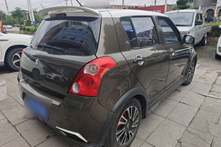 Used Suzuki Swift 2013 1.5L Manual 20th Anniversary Limited Edition Rear Right 45 Deg