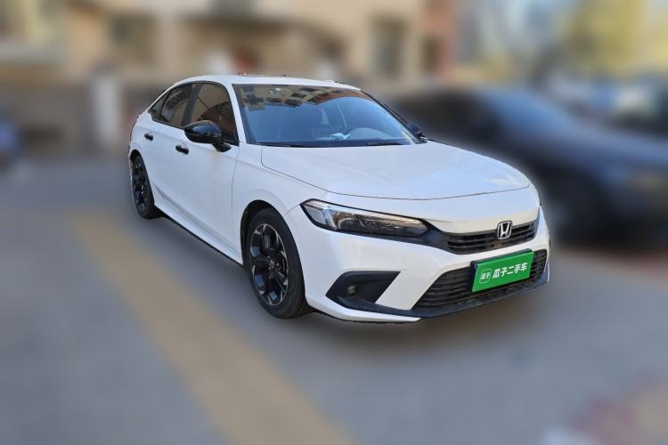 Used Honda Civic 2022 240TURBO CVT Dynamic Edition Front Right 45 Deg