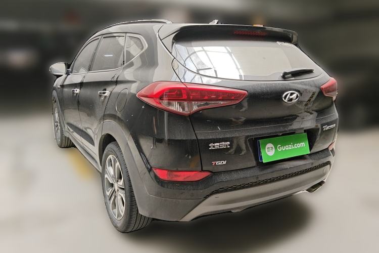 Used Hyundai Tucson 2015 1.6T Dual-Clutch Two-Wheel-Drive Leading Model Rear Left 45 Deg