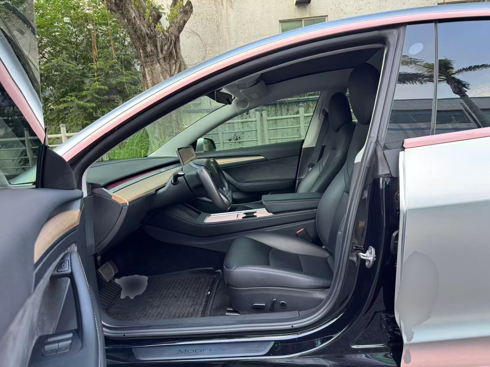 Avant de la voiture