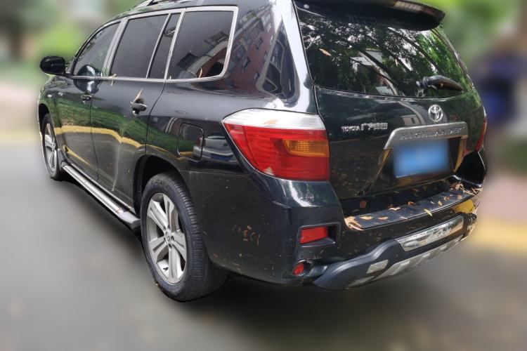 Used Toyota Highlander 2012 2.7L Two-Wheel Drive 7-Seater Luxury Edition Rear Left 45 Deg