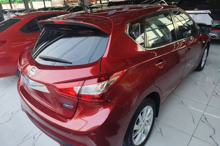 Used Nissan Tiida 2016 1.6L CVT Cool Dynamic Edition Rear Right 45 Deg