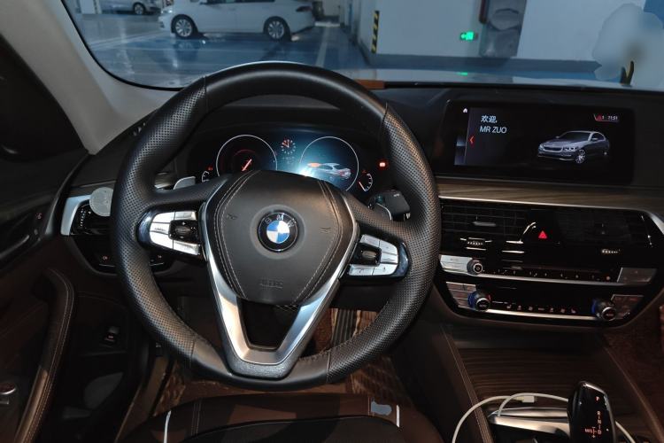 Used BMW 5 Series 2019 530Li Leading Model Luxury Package Steering Wheel