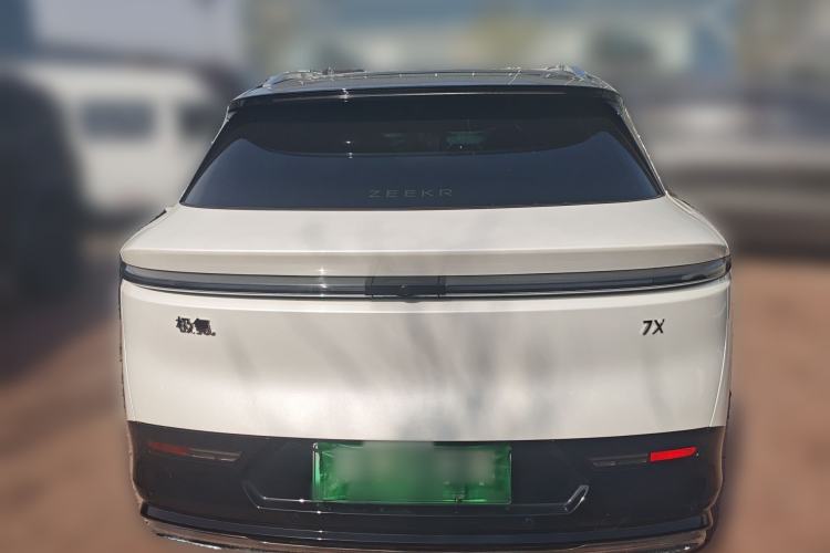 Used Zeekr 7X 2025 100kWh Long-Range All-Wheel Drive Intelligent Driving Version Rear
