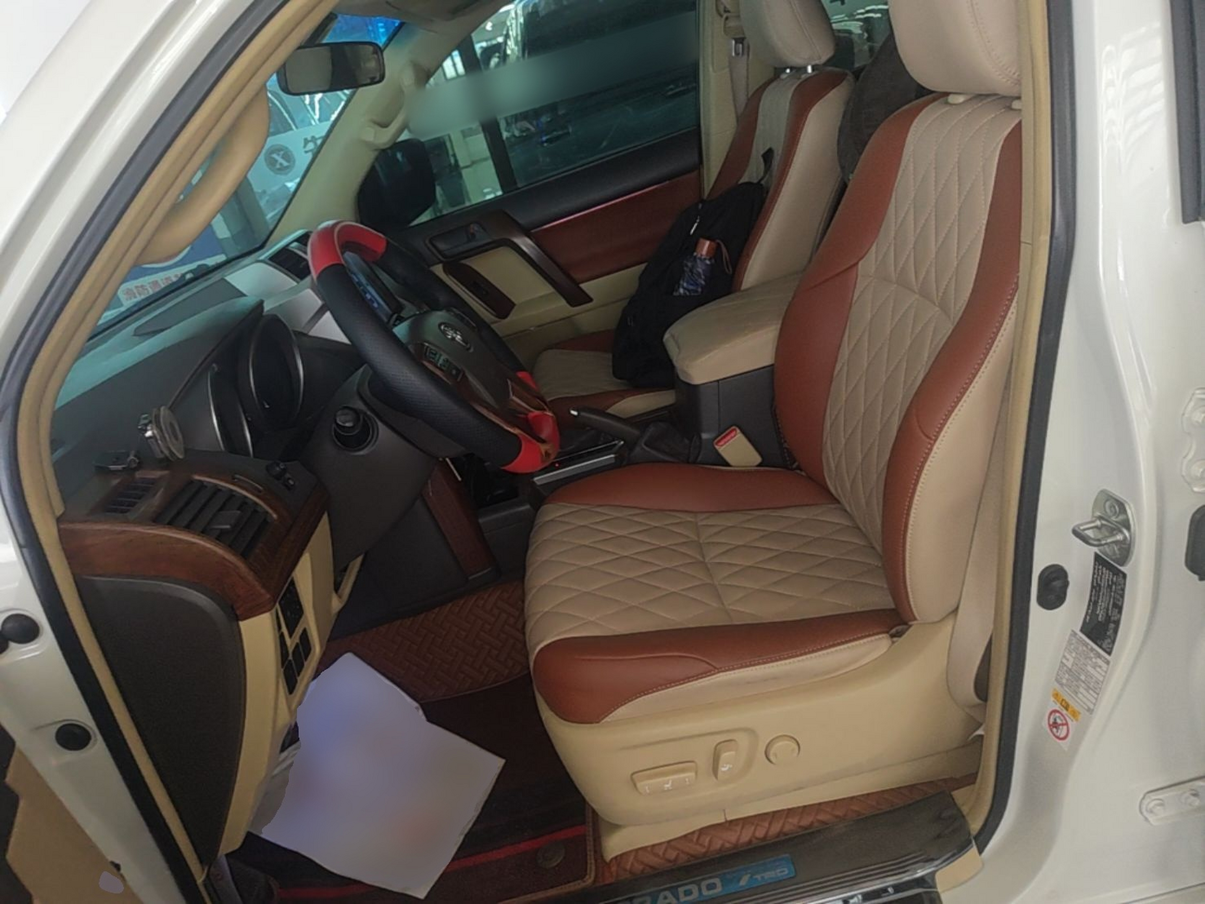 Avant de la voiture
