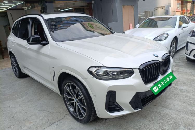 Used BMW X3 2023 xDrive30i Leading Model M Night Edition Package Front Right 45 Deg