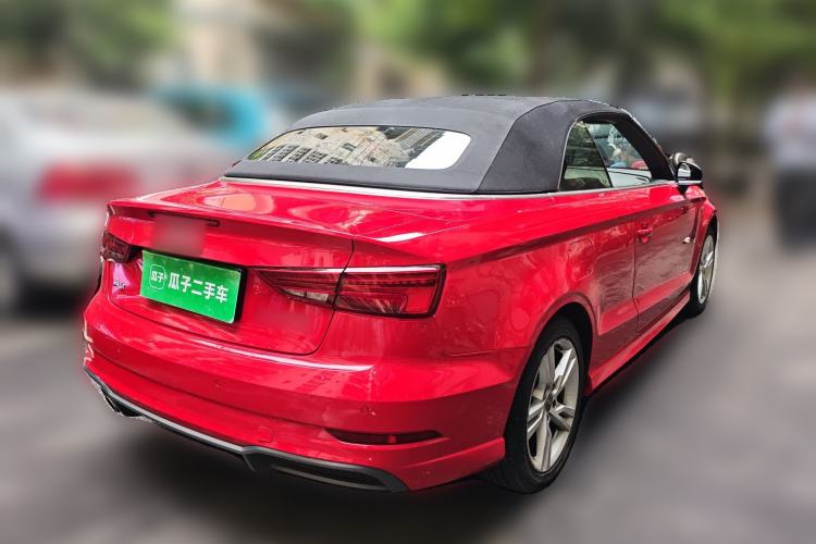 Used Audi A3 2017 Cabriolet 40 TFSI Rear Right 45 Deg