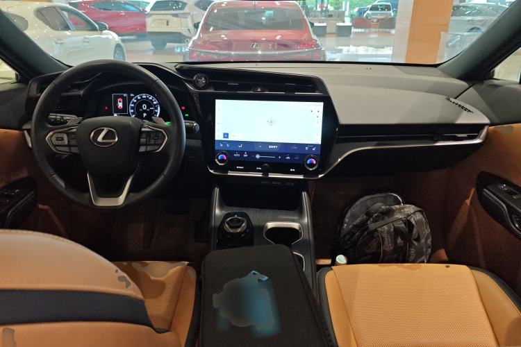 Used Lexus RZ 2023 450e All-Wheel Drive Luxury Edition Center Console