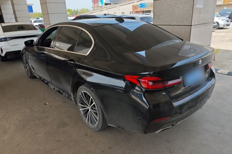 Used BMW 5 Series 2021 Facelifted 530Li Leading Edition M Sport Package Rear Left 45 Deg