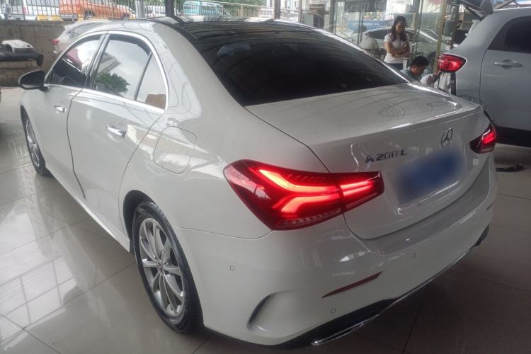 Used Mercedes-Benz A-Class 2020 Restyled A 200 L Sport Sedan Dynamic Version Rear Left 45 Deg