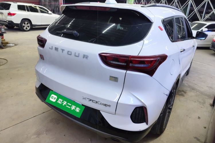 Used JETOUR X70 Coupe 2020 1.6T DCT CoolFuel 7-seater Rear Right 45 Deg
