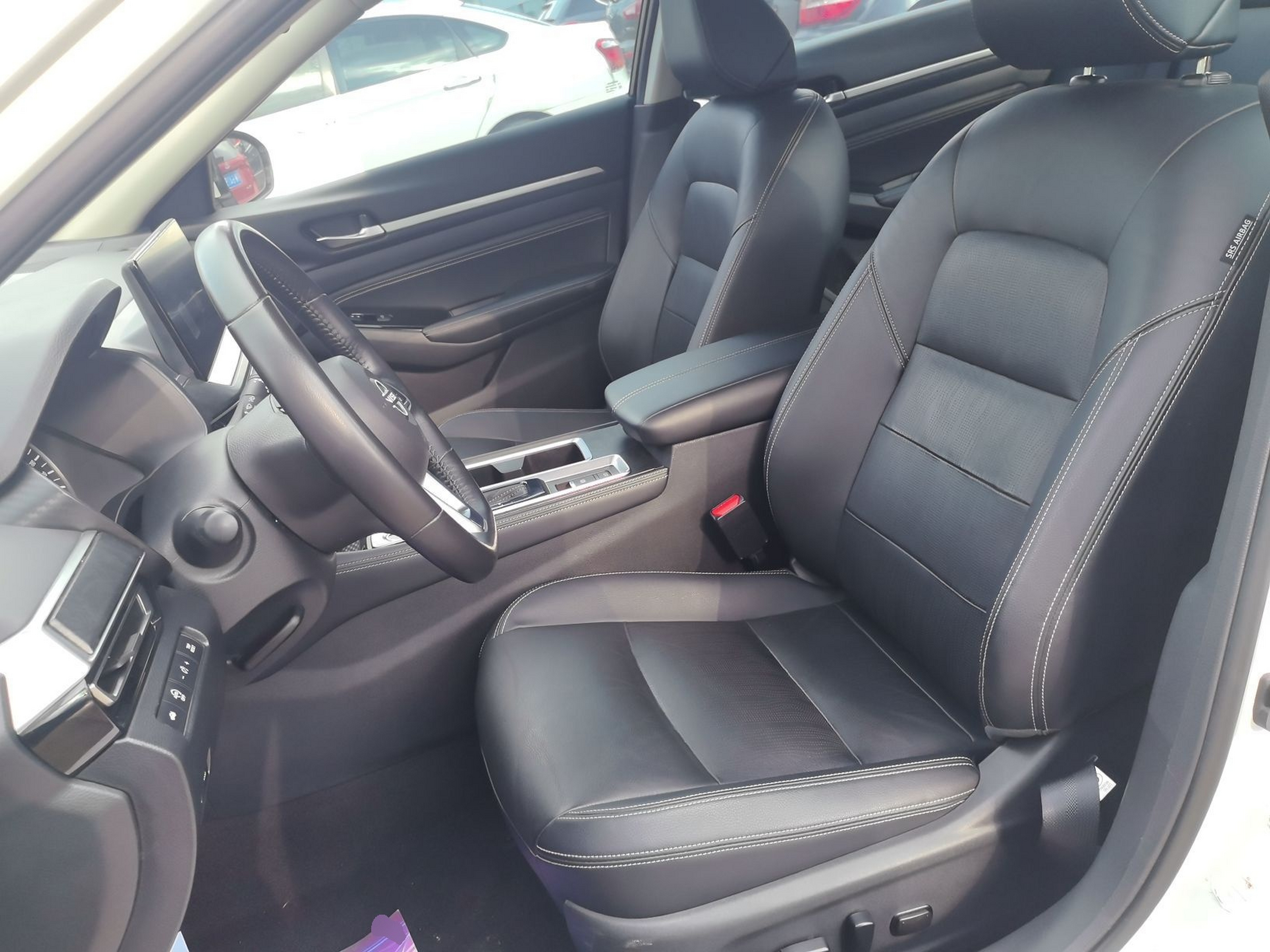 Avant de la voiture