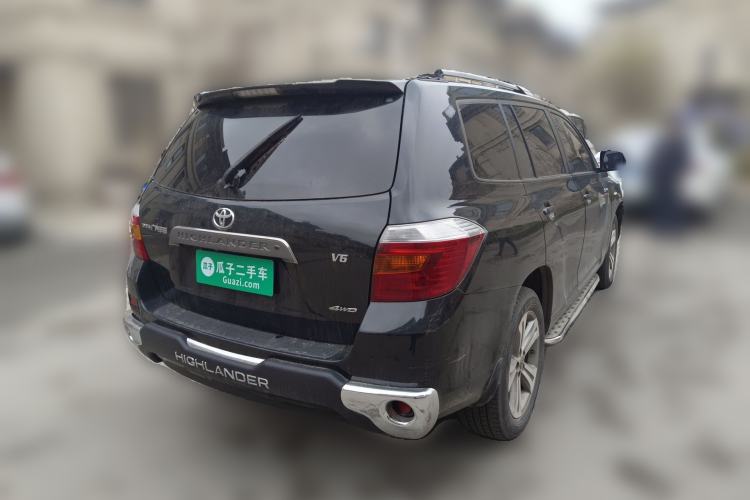 Used Toyota Highlander 2009 3.5L 4x4 7-Seater Luxury Edition Rear Right 45 Deg