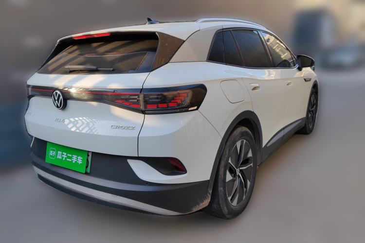 Used Volkswagen ID.4 CROZZ 2022 Long-Range PURE+ Edition Rear Right 45 Deg