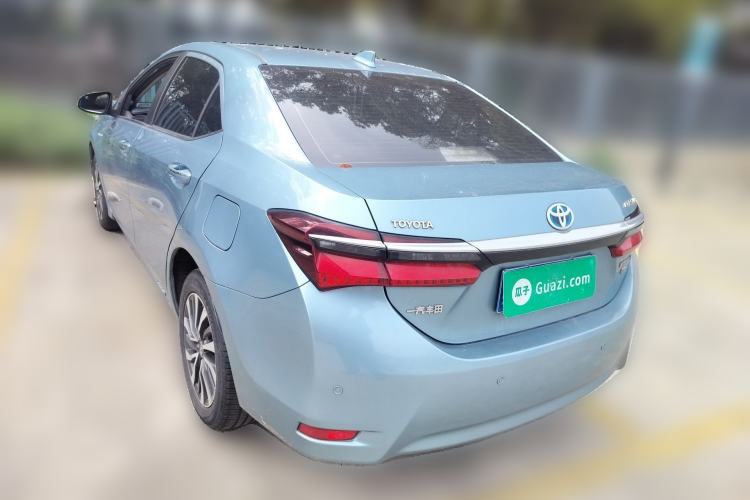 Used Toyota Corolla 2016 Dual-Engine 1.8L E-CVT Leading Edition Rear Left 45 Deg