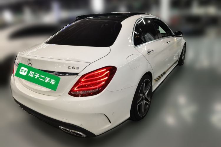 Used Mercedes-Benz C-Class AMG 2015 AMG C 63 Rear Right 45 Deg