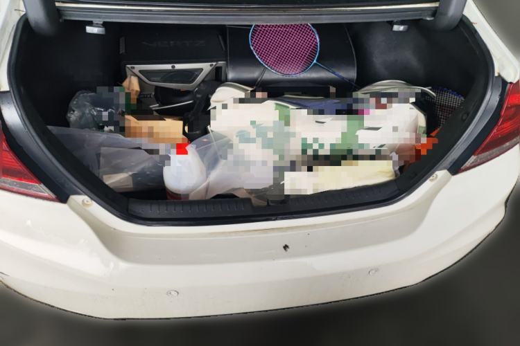 Used Honda Civic 2014 1.8L automatic comfort version Trunk