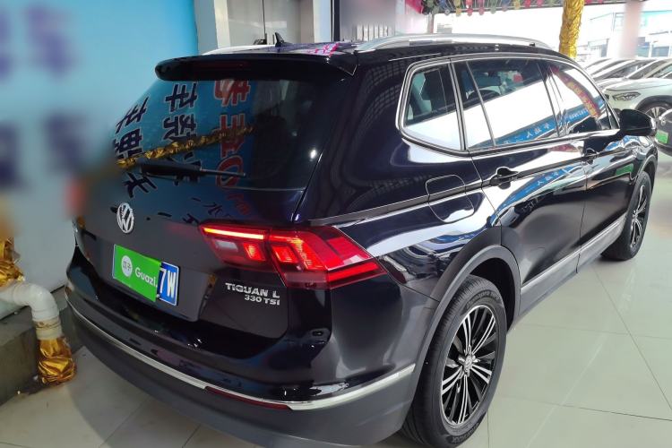 Used Volkswagen Tiguan L 2020 330TSI Automatic Two-Wheel Drive Panoramic Comfort Edition China VI Standard Rear Right 45 Deg