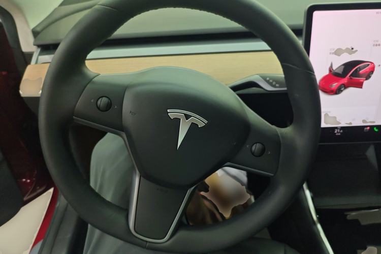 Used Tesla Model 3 2019 Standard Range Rear-Wheel Drive Upgraded Version (52 kWh) Steering Wheel