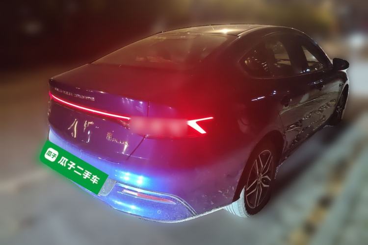Used BYD Qin PLUS 2021 DM-i 120KM Flagship Model Rear Right 45 Deg