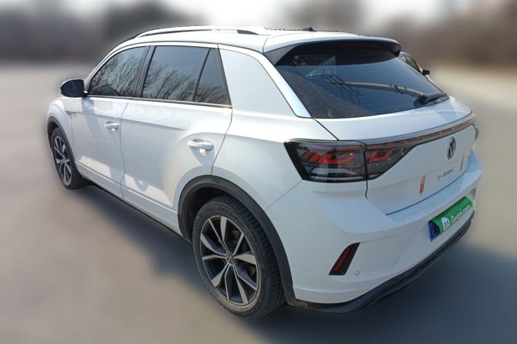 Used Volkswagen T-ROC 2025 Facelift Model 2 300TSI DSG Two-Wheel Drive Chenguang Edition Rear Left 45 Deg