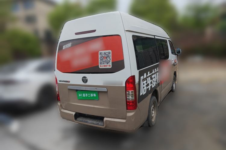 Used Foton Scenic G7 2016 2.0L Commercial & Travel Version Short Wheelbase High Roof – 4Q20M Rear Right 45 Deg