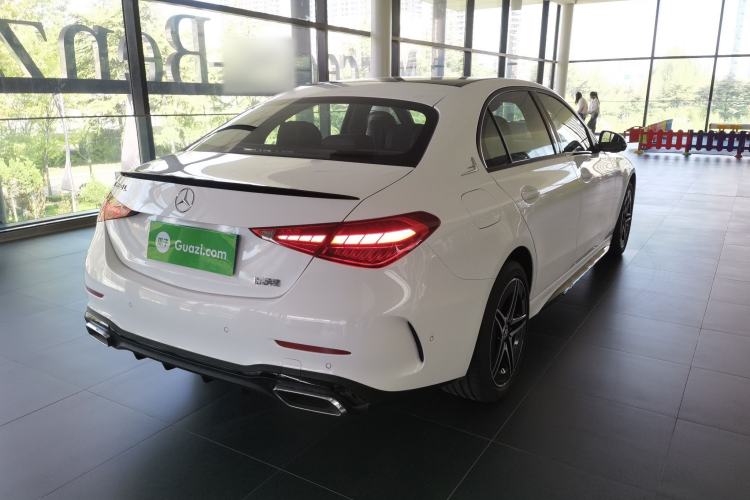 Used Mercedes-Benz C-Class 2024 Facelifted C-Class 260 L Night Edition Sports Version Rear Right 45 Deg