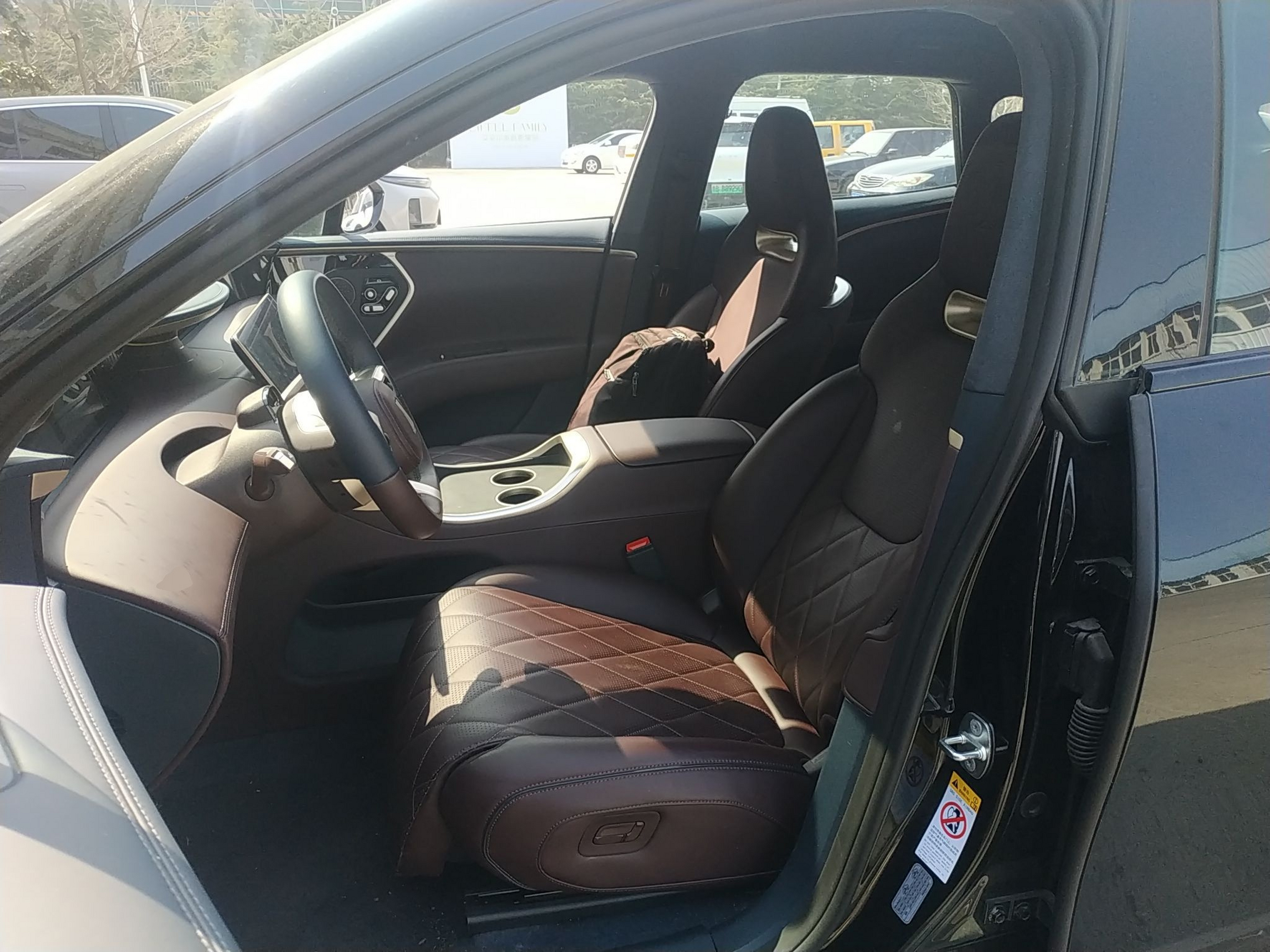 Avant de la voiture