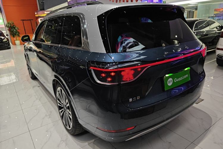 Used Hima AITO M9 2024 All-Electric Ultra Version 100 kWh 6-Seater Model Rear Left 45 Deg