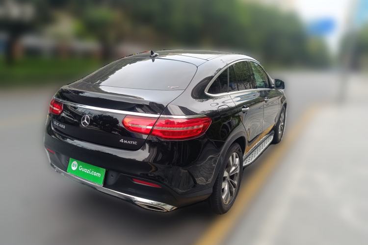 Used Mercedes-Benz GLE 2015 GLE 400 4MATIC Coupe SUV Rear Right 45 Deg