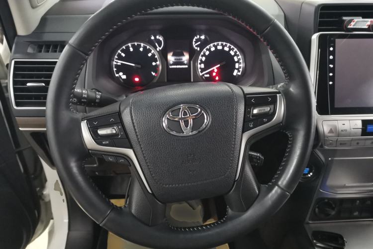 Used Toyota Prado 2018 3.5L Automatic TX-L with Rear-Mounted Spare Tire Steering Wheel