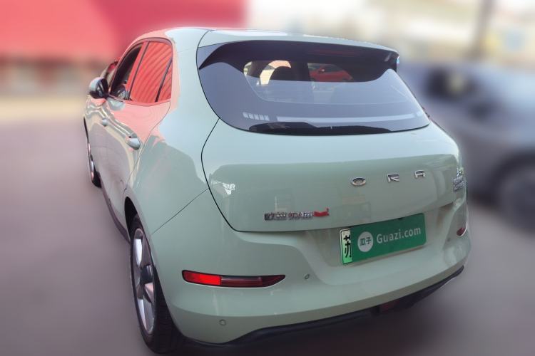 Used ORA Good Cat 2023 401 km Standard Range Premium Version Lithium Iron Phosphate Rear Left 45 Deg