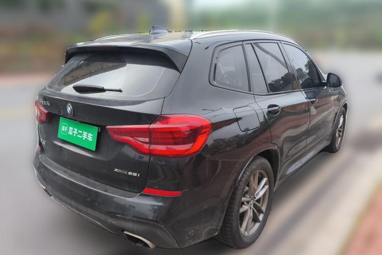 Used BMW X3 2019 xDrive25i M Sport Package Rear Right 45 Deg