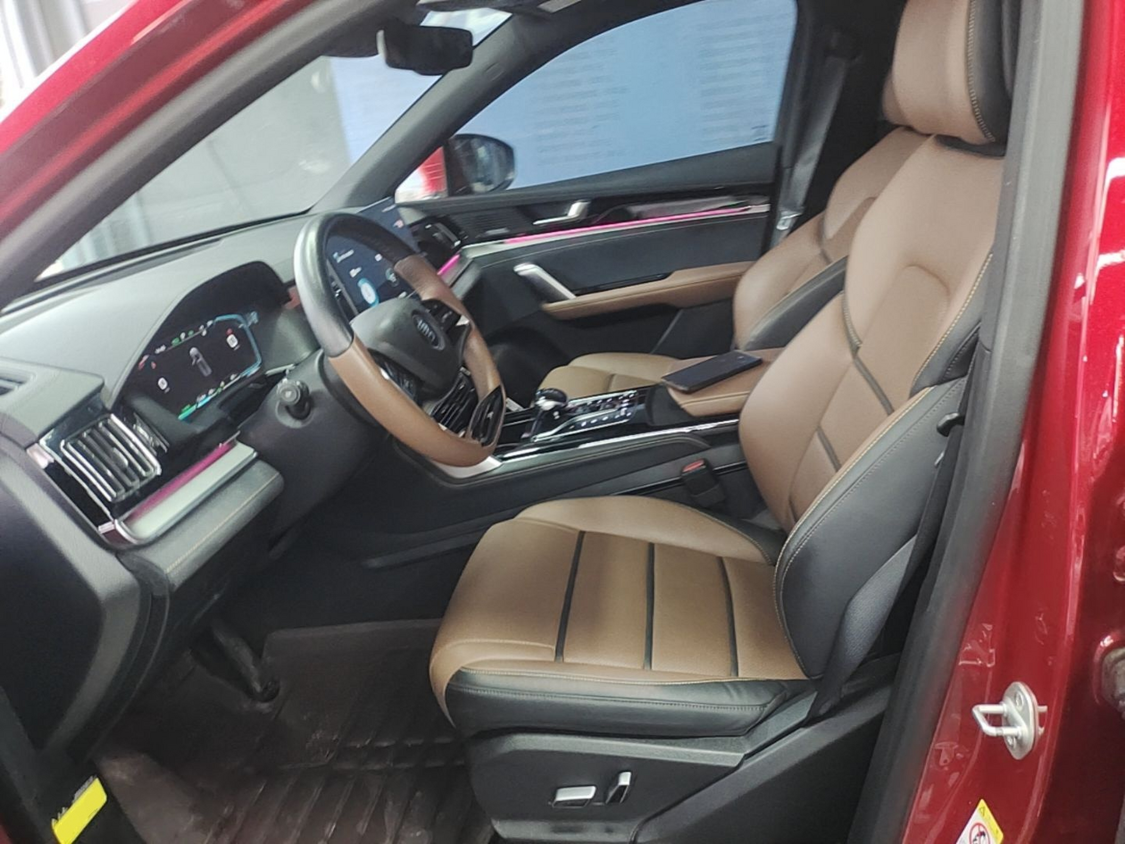 Interior delantero