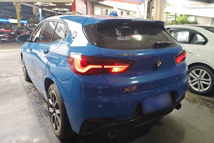 Used BMW X2 2021 Restyled sDrive25i Midnight Edition Rear Left 45 Deg
