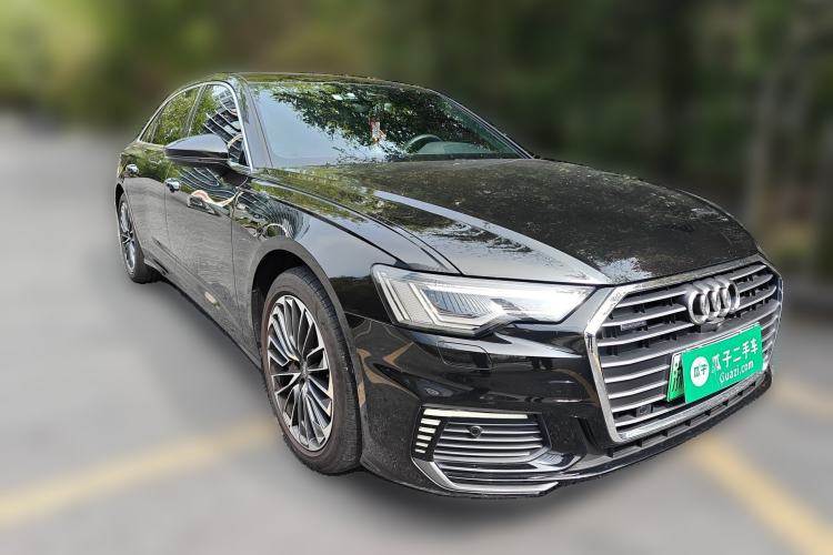 Used Audi A6L New Energy 2020 55 TFSI e quattro Front Right 45 Deg