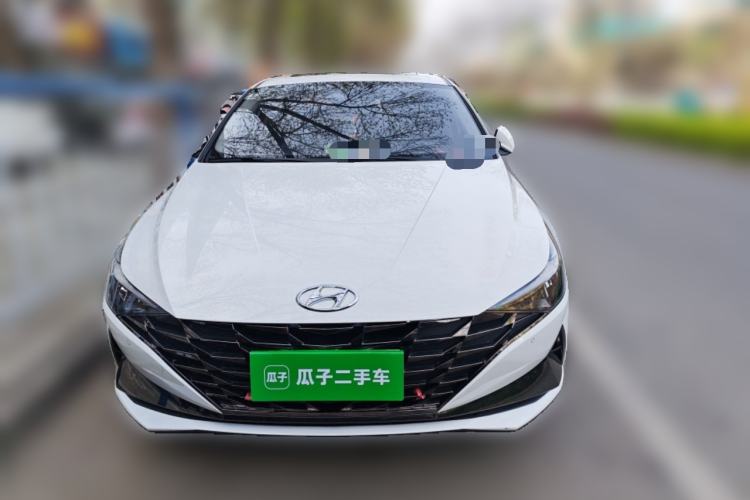 Used Hyundai Elantra 2022 1.5L CVT LUX Prestige Edition Front