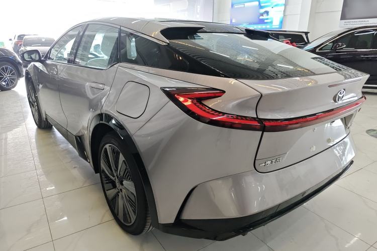 Used Toyota bZ5 2025 Model 550 PRO Rear Left 45 Deg