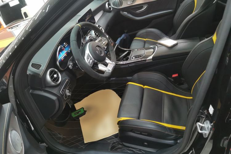 Used Mercedes-Benz C-Class AMG 2021 AMG C 63 Night Edition Left Front Seat