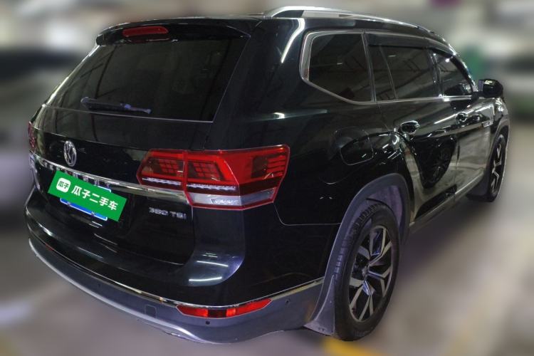 Used Volkswagen Teramont 2020 380TSI Four-Wheel Drive Luxury Version China VI Standard Rear Right 45 Deg