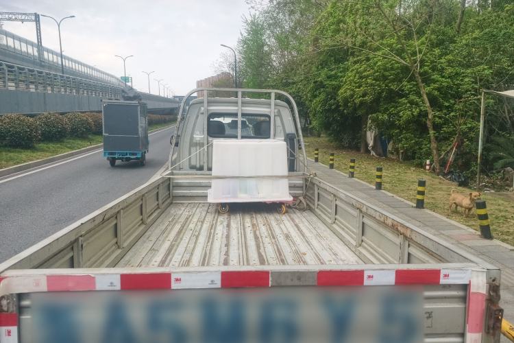 Used CHANGAN KUAYUE Xinbao MINI 2016 1.2L Double-Cab with 2550 Rear Dual Wheels DK12-10 Trunk