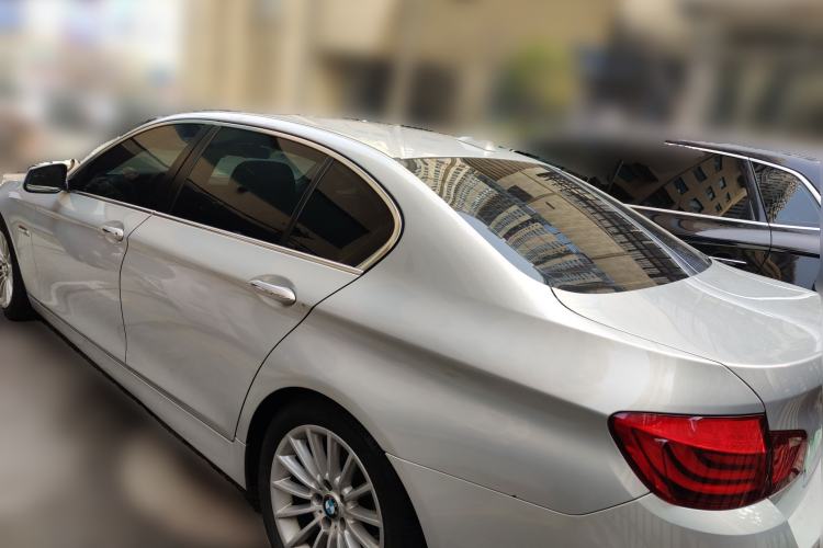 Used BMW 5 Series 2012 535Li Luxury Model Rear Left 45 Deg