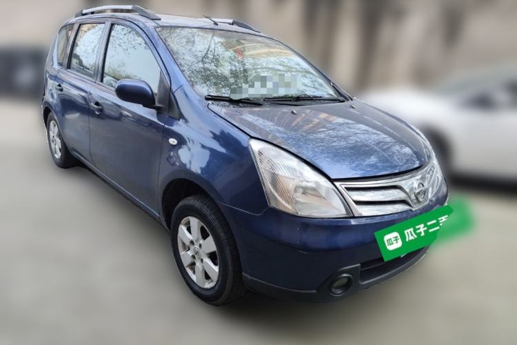 Used Nissan Livina 2010 Jingyue Edition 1.6L Manual All-Around Model Front Right 45 Deg