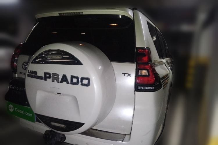 Used Toyota Prado 2018 3.5L Automatic TX-L NAVI with Rear-Mounted Spare Tire Rear Right 45 Deg