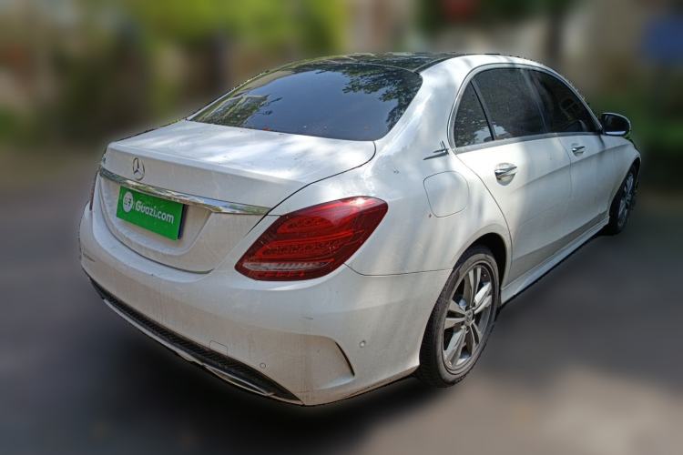 Used Mercedes-Benz C-Class 2018 C 200 L Sport Edition Rear Right 45 Deg