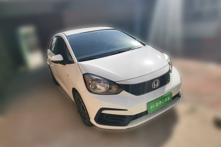 Used Honda Fit 2021 1.5L CVT Trend Edition Front Right 45 Deg