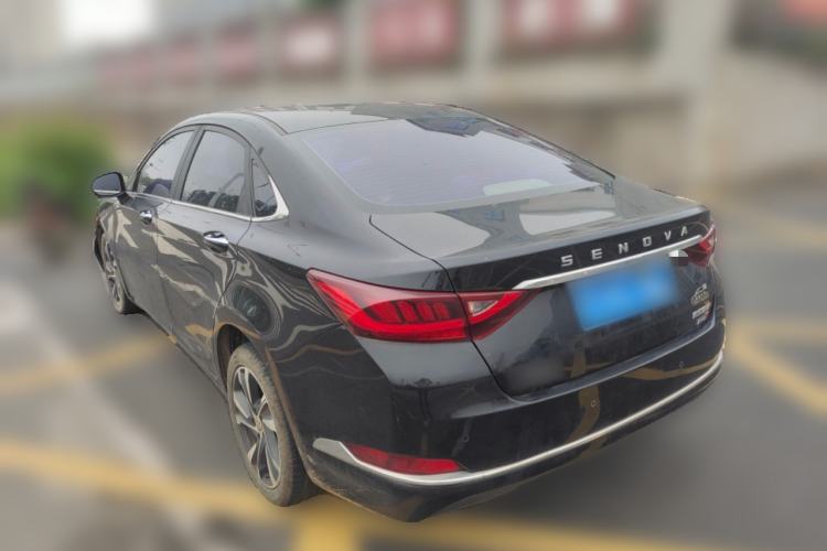 Used BAIC Beijing U7 2019 1.5T CVT Elite Version China VI Rear Left 45 Deg