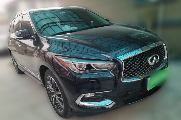 Used Infiniti QX60 2018 2.5 S/C Hybrid Four-Wheel-Drive Champion Family Edition Front Right 45 Deg