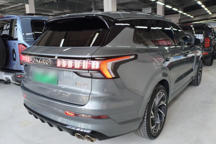 Used Lynk & Co 09 EM-P 2021 2.0T PHEV Halo Six-Seater Rear Right 45 Deg